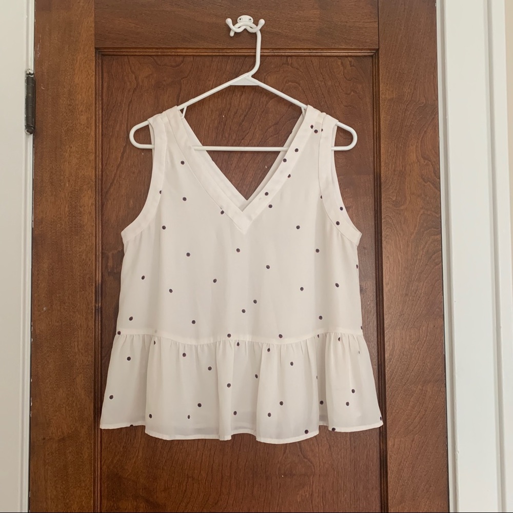 Loft Peplum Top